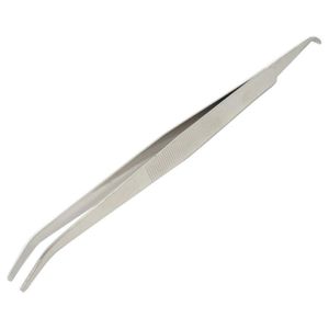 Pinça de Aço Ponta Curva Modelo Longo com Puxador TW3 Mac-Len (01 unidade)