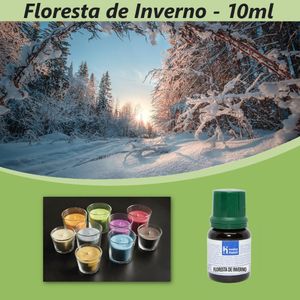 Essência Floresta de Inverno para Velas e Óleos Irmãos Haluli (10ml)