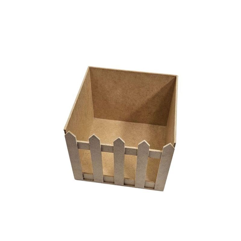 Cerca-de-MDF-Quadrada-com-Frente-Ripada-15x15x12cm-Ref.--LJ801-LJ-Artesanatos--01-Unidade-