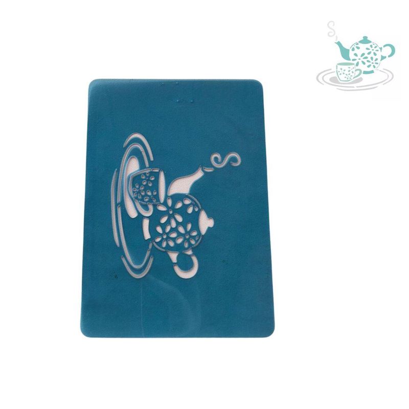 Stencil Simples de Acetato para Pintura 210x150mm RF1137 Xícara Acrilex (01 unidade)