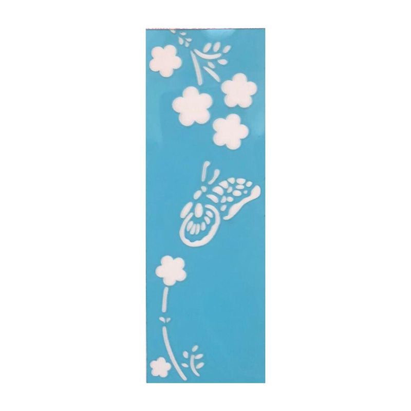 Stencil-Simples-de-Acetato-para-Pintura-160x50mm-RF1193-Borboletas-Acrilex--01-unidade-