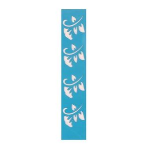 Stencil Simples de Acetato para Pintura 160x30mm RF1225 Flores Acrilex (01 unidade)