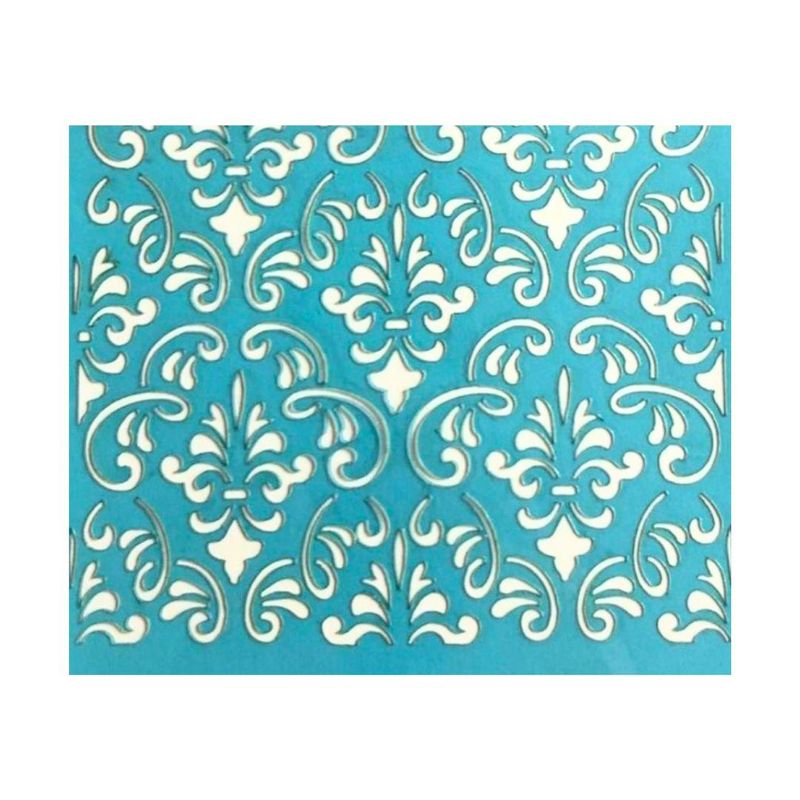 Stencil-Simples-de-Acetato-para-Pintura-130x130mm-RF1500-Azulejo-Portugues-Acrilex--01-Unidade-