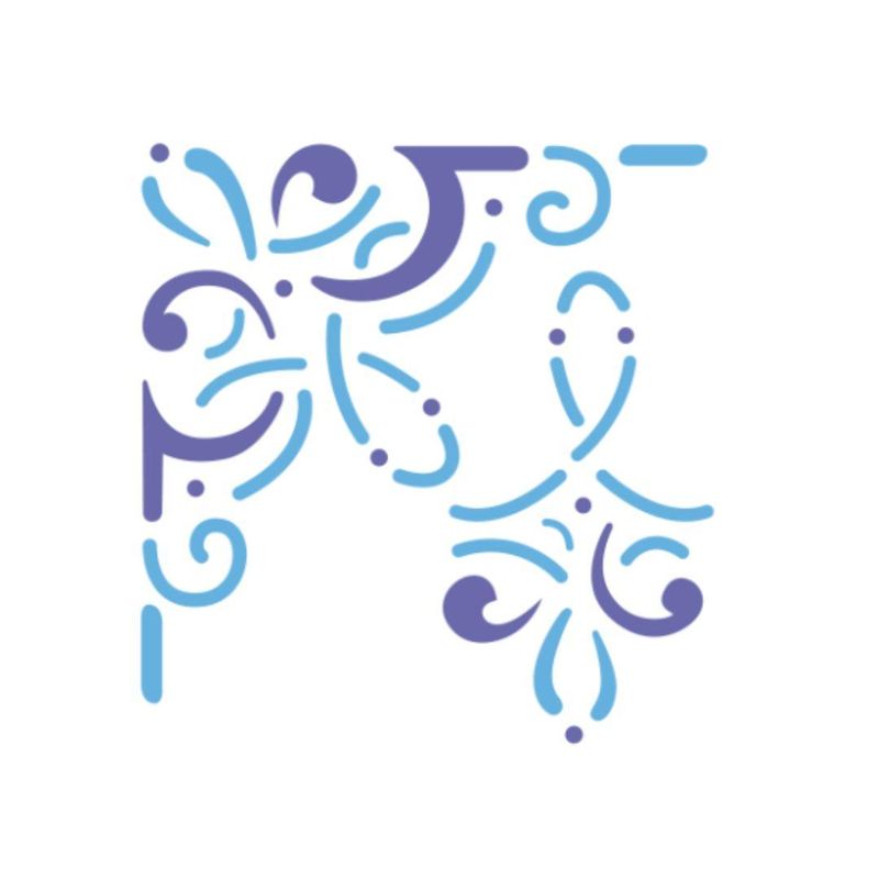 Stencil-Simples-de-Acetato-para-Pintura-130x130mm-RF1126-Cantoneira-Acrilex--01-Unidade-