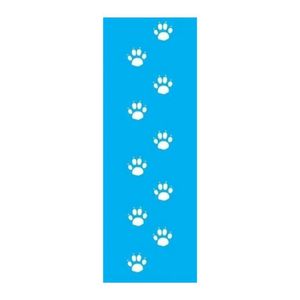 Stencil Simples de Acetato para Pintura 300x80mm RF1168 Patas Acrilex (01 unidade)