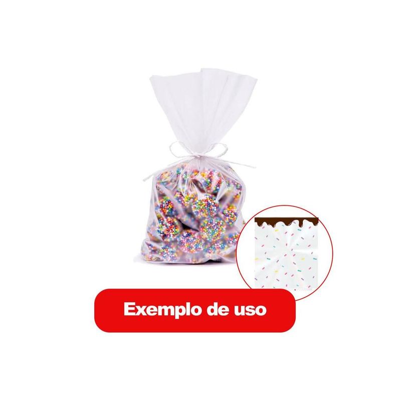 Saco-de-Polipropileno-Transparente-Granulado-10x14cm-Ref.-11300949-Cromus--50-unidades-