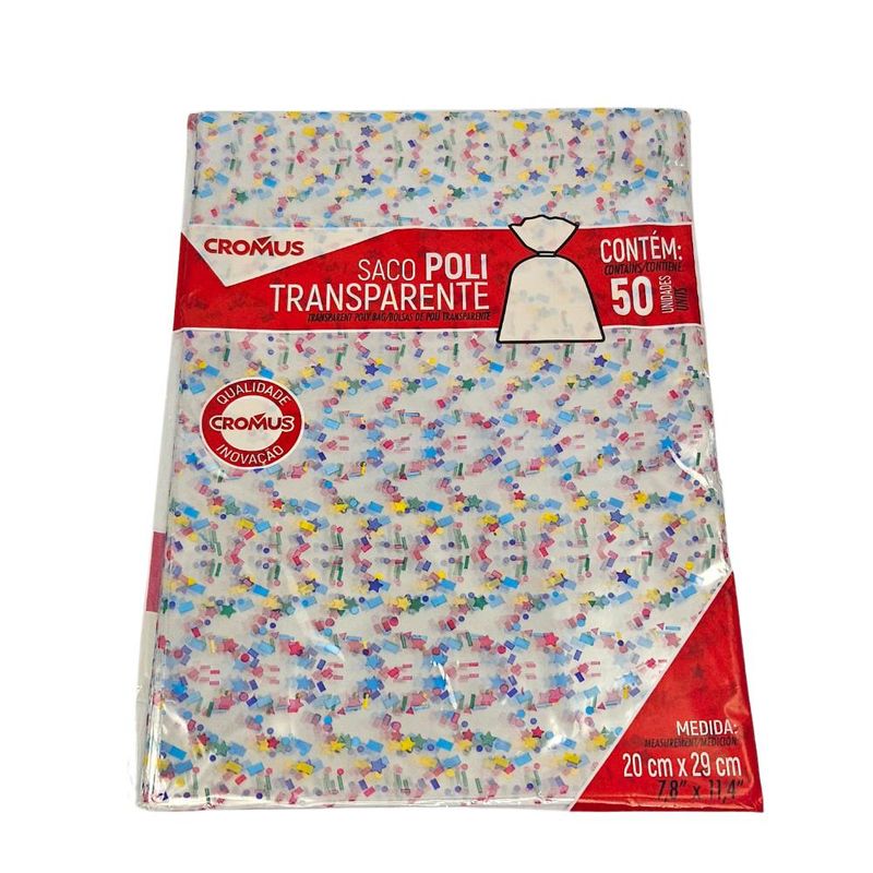 Saco-de-Polipropileno-Transparente-Confeitos-20x29cm-Ref.-11300502-Cromus--50-unidades-