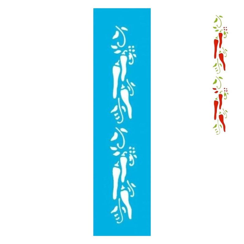 Stencil-Simples-de-Acetato-para-Pintura-300x80mm-RF1123-Pimentas-Acrilex--01-unidade-