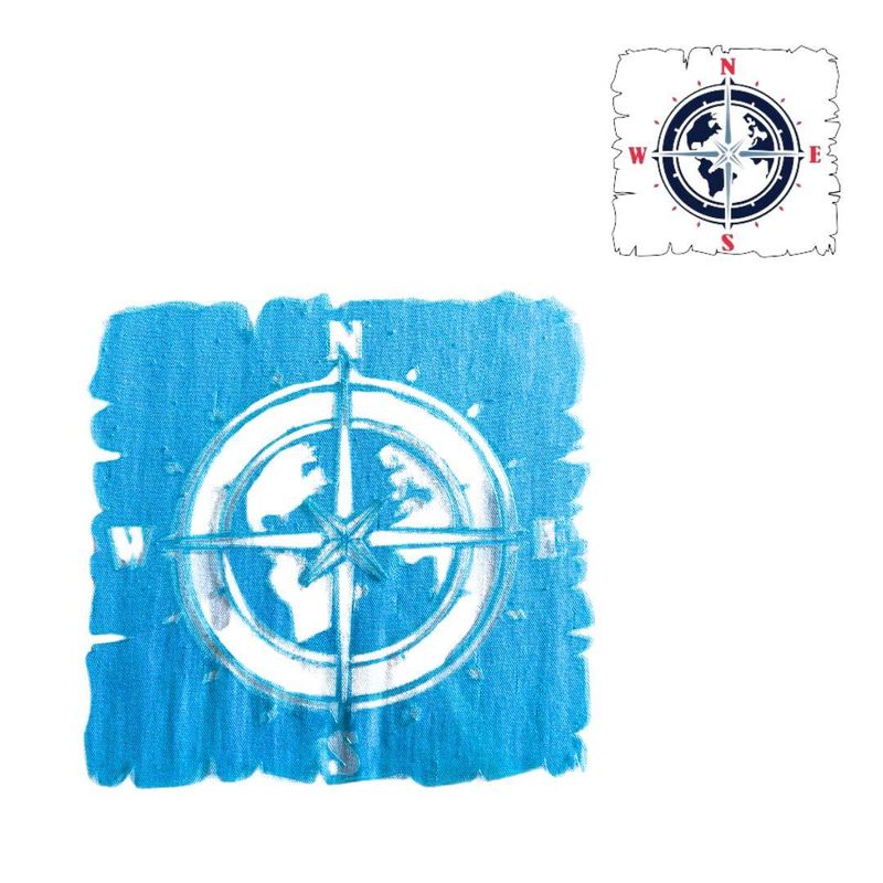 Stencil-Simples-de-Acetato-para-Pintura-130x130mm-RF1503-Bussolas-Acrilex--01-Unidade-