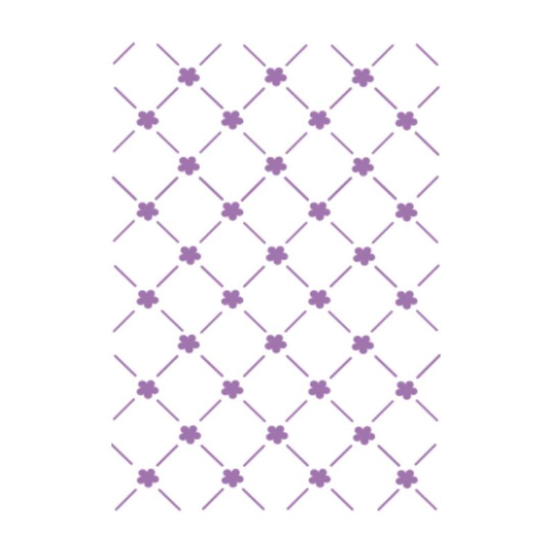 Stencil Simples de Acetato para Pintura 210x150mm RF1153 Borda 3 Acrilex (01 Unidade)