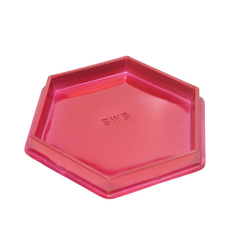 CaixadePlasticoSextavadaVermelho14x155x15cmRef14042BWB01unidade