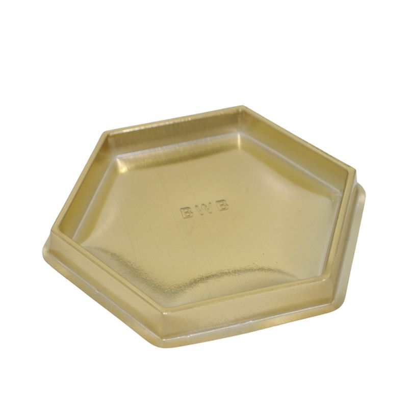 Caixa-de-Plastico-Sextavada-Dourado-14x15.5x1.5cm-Ref.-14040-BWB--01-unidade-
