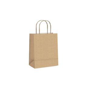 Sacola de Kraft Tamanho P 21x14.5x8cm Ref.: 14000384 Cromus (1 unidade)