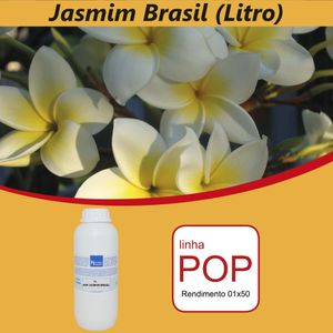 Essência Pop Jasmim Brasil para Domissanitários Linha Laranja Irmãos Haluli (01 Litro)