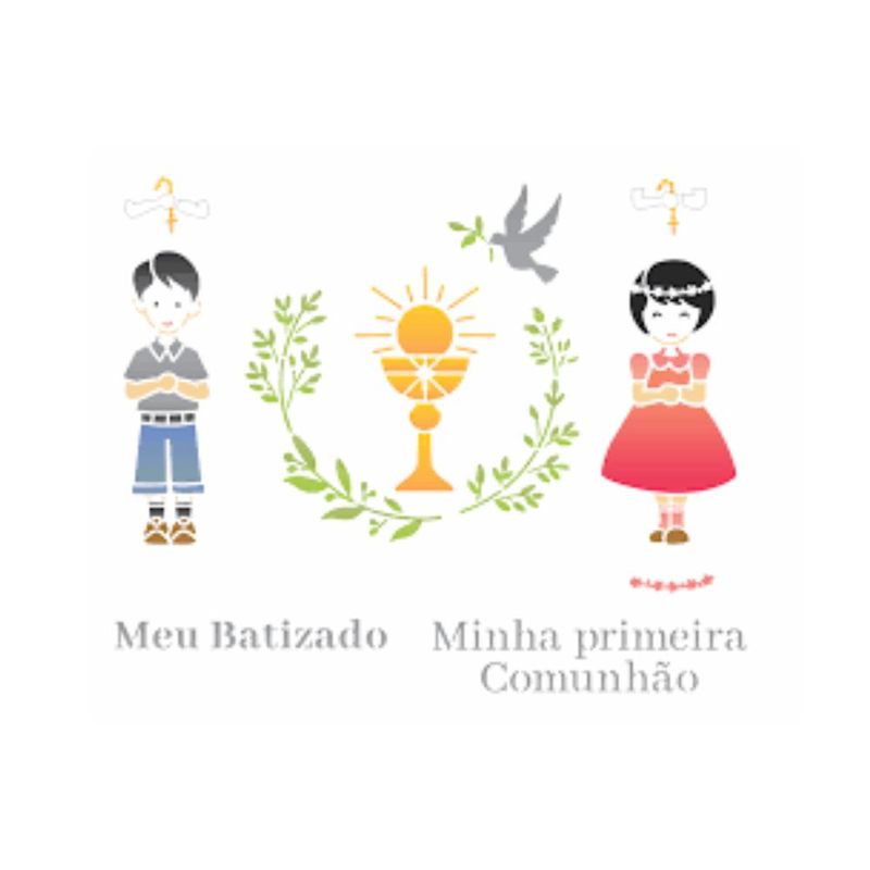 Stencil-Simples-de-Acetato-para-Pintura-20x25cm-Ref.-OPA3552-Religiao-Batizado-e-Comunhao-Opa-Criando-Arte--01-Unidade-