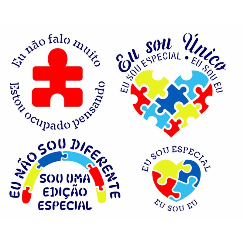Stencil-Simples-de-Acetato-para-Pintura-20x25cm-Ref.-OPA3555-Simbolo-Autismo-Opa--01-Unidade-
