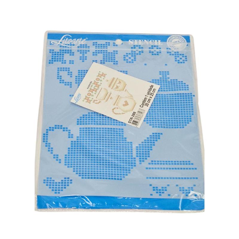 Stencil-Simples-de-Acetato-para-Pintura-25x20cm-Ref.-STR-288-Ponto-Cruz-Cha-Cafe-Litoarte--01-Unidade-