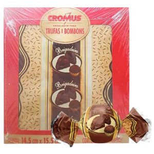 Embalagens Para Trufas e Bombons Gostosura Brigadeiro Cromus (100 unidades)