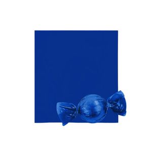 Embalagens Para Trufas e Bombons Metalizado Azul Ref.: 12500126 Cromus (100 unidades)