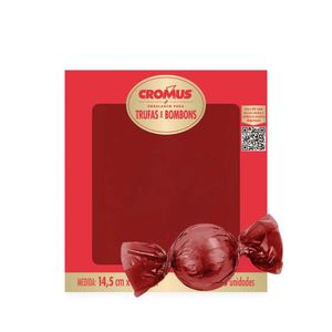Embalagens Para Trufas e Bombons Metalizado Castanho Ref.: 12500132 Cromus (100 unidades)
