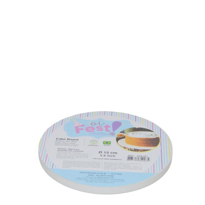 Cakeboard-Tabuleiro-Redondo-Branco-15cm-Ref.--CB9-001-Litoarte--01-Unidade-