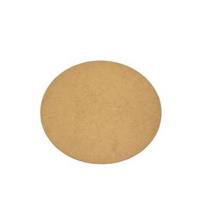 Placa de MDF Redonda 27x27cm Contraste (01 Unidade)