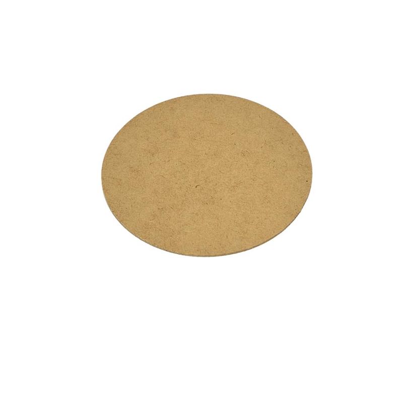 Placa de MDF Redonda 23x23cm Contraste (01 Unidade)