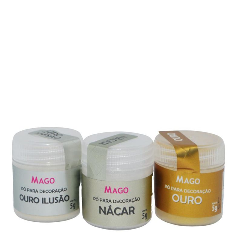 Pó para Decoração 5gr Mago (01 unidade)-prata