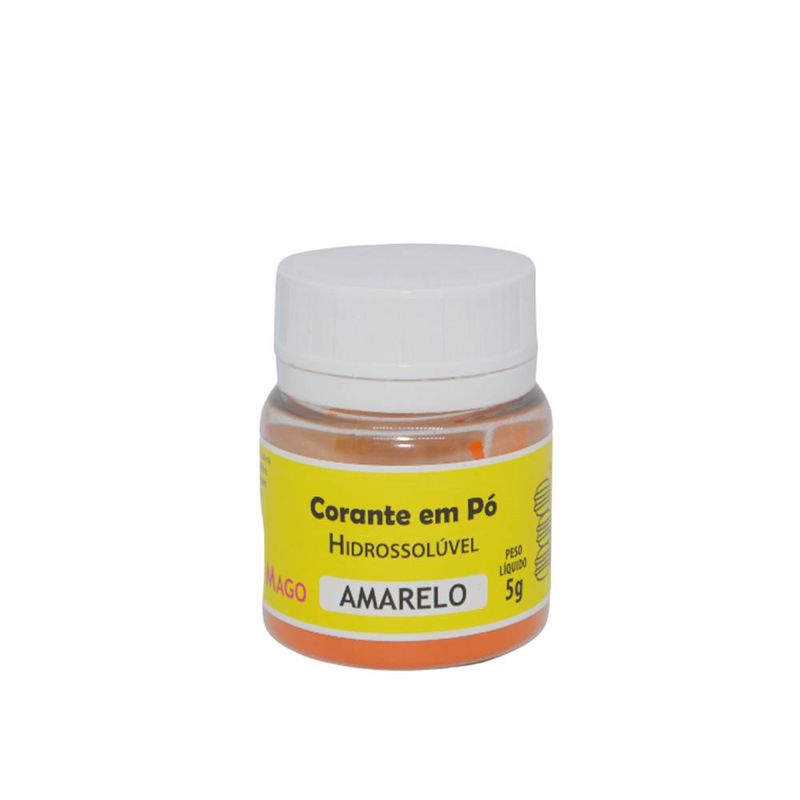 Corante-em-Po-Hidrossoluvel-Amarelo-Mago--5-gramas-