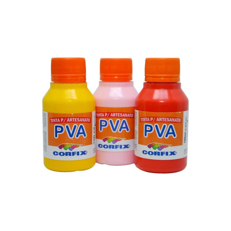 Tinta PVA 100ml Corfix (01 unidade)-333-verde-musgo