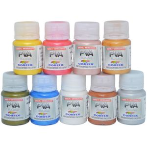 Tinta PVA Metálica 37ml Corfix (01 unidade)