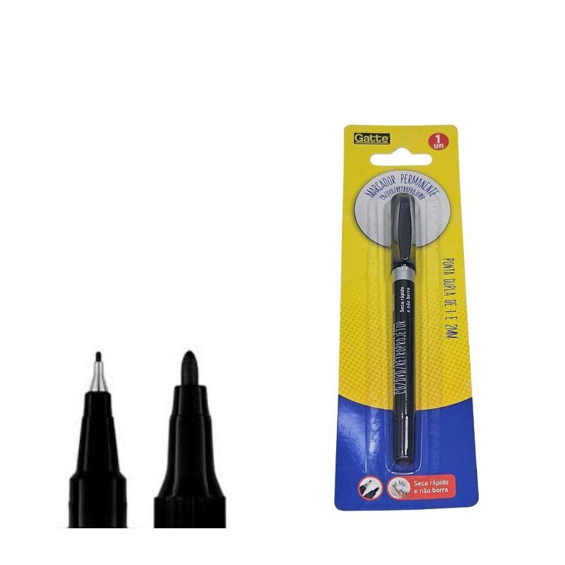 Marcador-Permanente-Ponta-Dupla-Ref.-10538-Preto-Make---01-unidade-