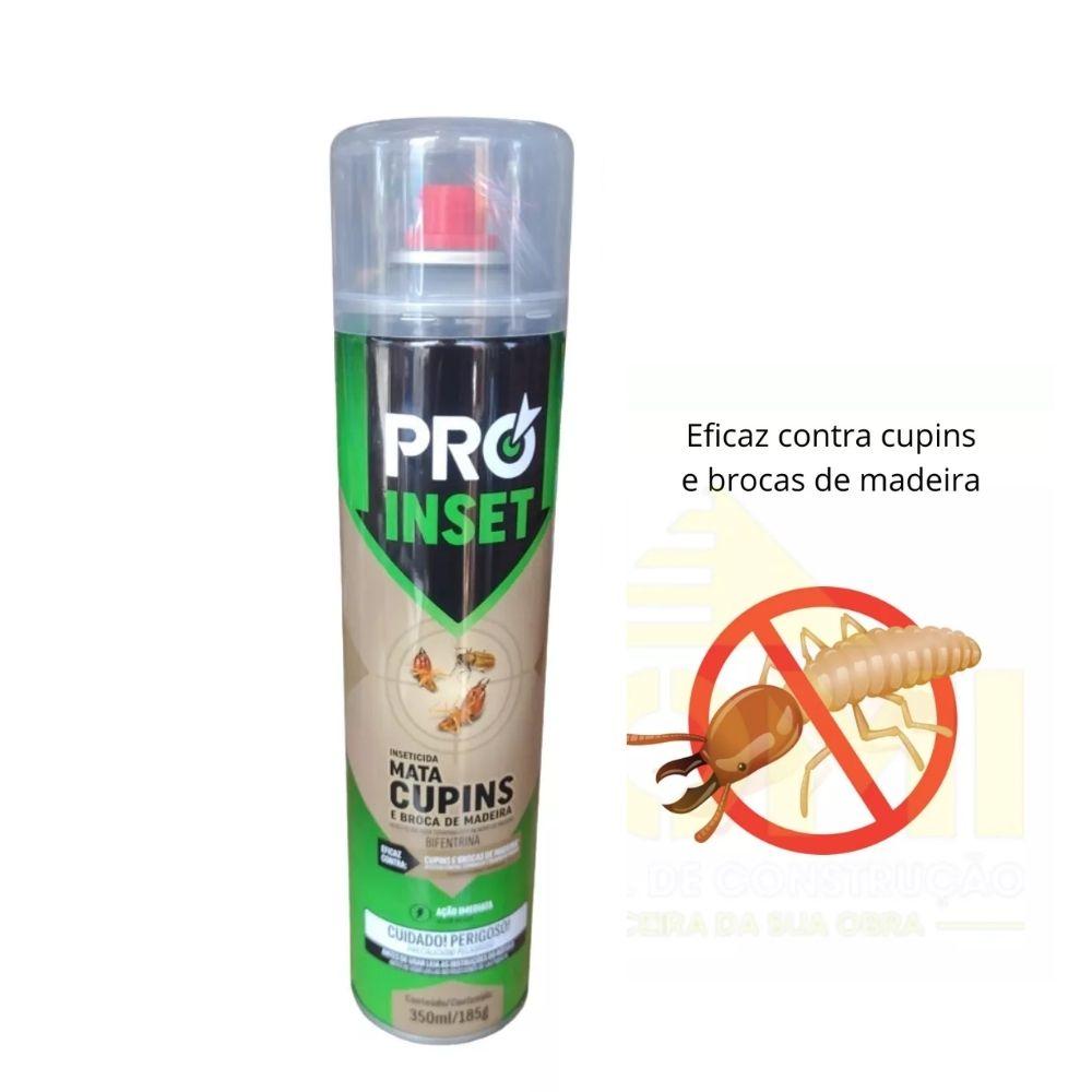 Inseticida Mata Cupins e Broca de Madeira Pro Inset Baston (350ml ...