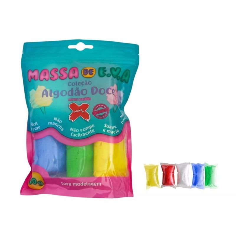 Massa-de-EVA-para-Modelar-5-Cores-Ref.--13016-Make---50-gramas-