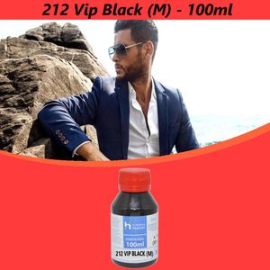 Essência 212 Vip Black Masculino P/ Perfumes Linha Vermelha Irmãos Haluli (100ml)