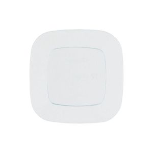 Mini Prato Descartável Incolor Quadrado 7,5cm Strawplast (10 Unidades)