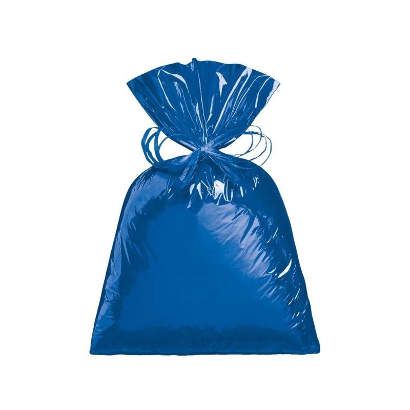 Saco-para-Presente-Metal-Azul-Intenso-15x22cm-Ref.--99060519-Cromus--50-unidades-