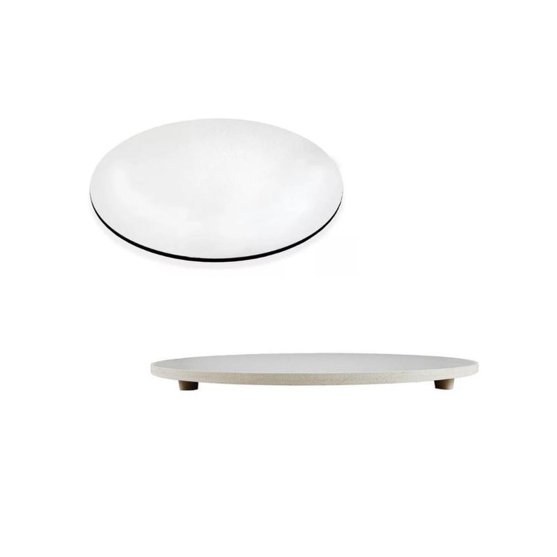 Cakeboard Tabuleiro Redondo Branco 20cm Ref.: CB3P-002 Litoarte (01 Unidade)