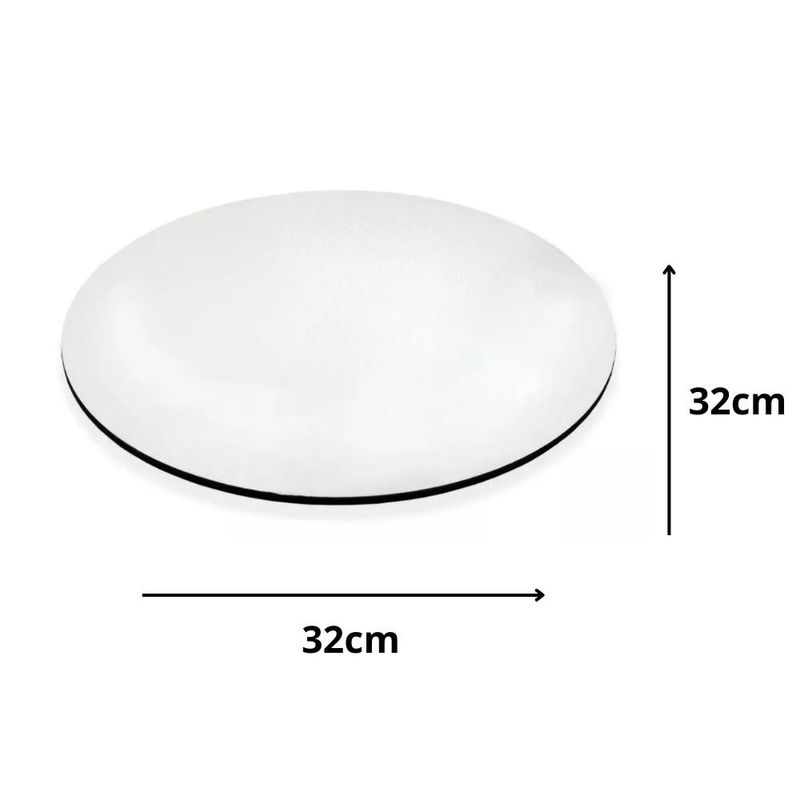 Cakeboard Tabuleiro Redondo Branco 32cm Ref.: CB3P-007 Litoarte (01 Unidade)