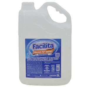 Álcool Líquido Tradicional 70º INPM Facilita Audax (5 Litros)