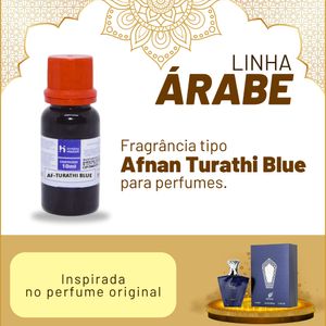 Essência AF-Turathi Blue Masculino P/ Perfumes Linha Árabe Irmãos Haluli (10ml)
