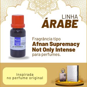 Essência AF-Supremacy Masculino P/ Perfumes Linha Árabe Irmãos Haluli (10ml)
