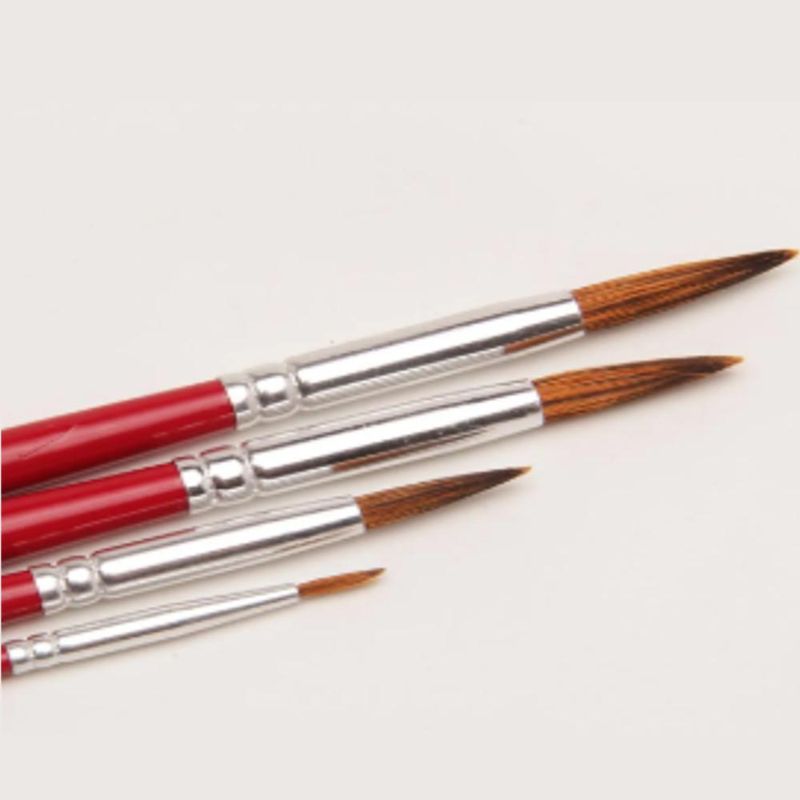 Pincel Artístico Redondo Ponta Pelo de Orelha de Boi Ref. 477 Condor (01 unidade)-Nº-0