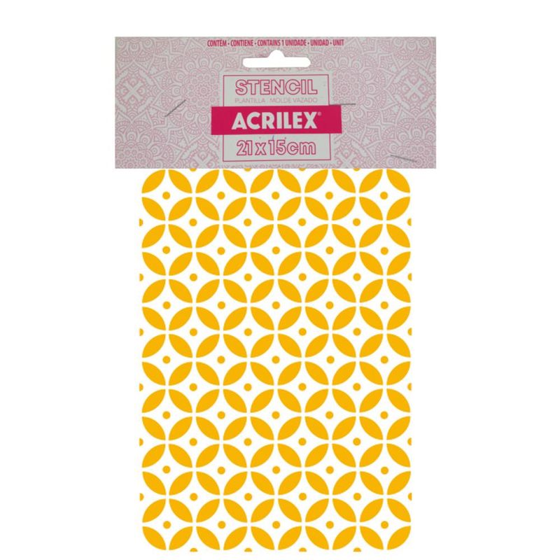 Stencil-Simples-de-Acetato-para-Pintura-21x15cm-Ref.-1501-Estamparia-1-Acrilex--01-unidade-