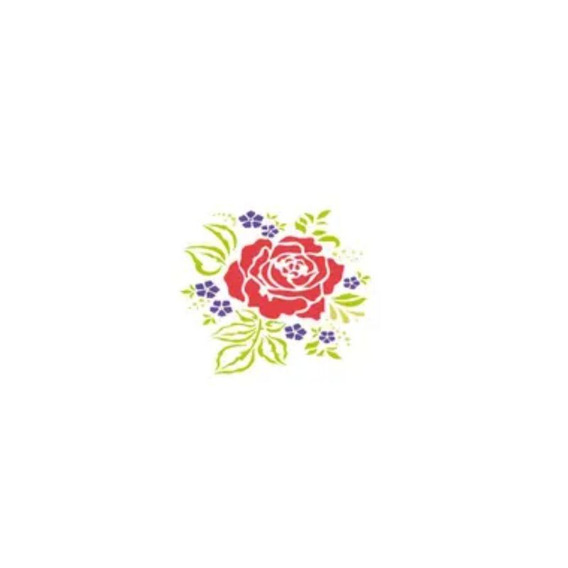Stencil-Simples-de-Acetato-para-Pintura-210x150mm-RF1184-Amor-Perfeito-Acrilex--01-unidade-