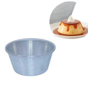 Forma de Alumínio Redonda Alta Cônica para Bolo com Fundo Fixo 12x6,5cm Alumínio Circular (01 unidade)
