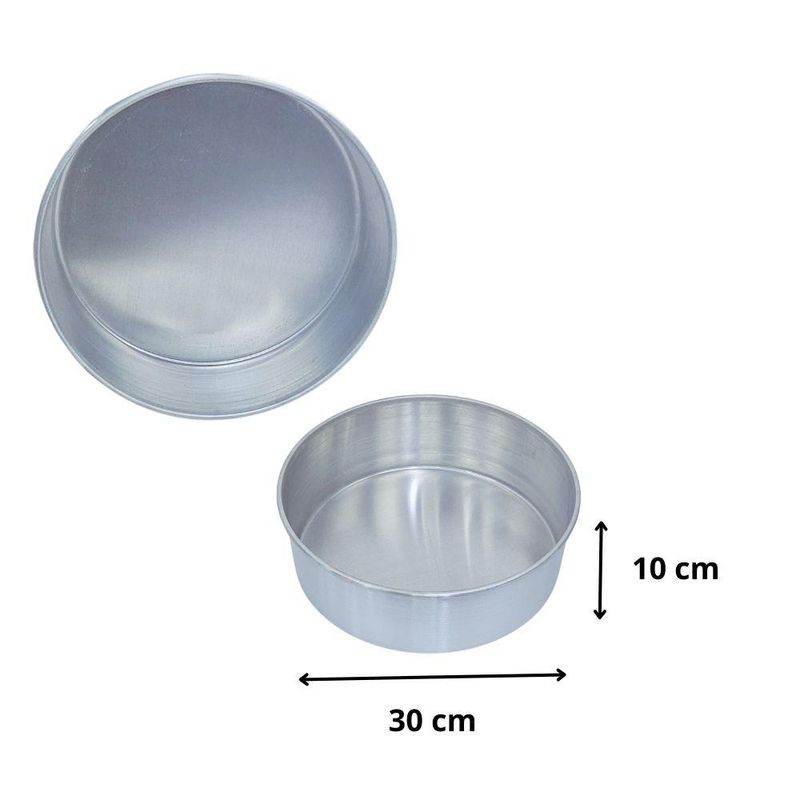 Forma-de-Aluminio-Redonda-Alta-Reta-para-Bolo-com-Fundo-Fixo-30x10cm-Aluminio-Circular--01-unidade-