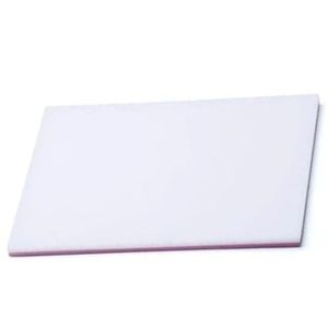 Placa de Polietileno e Eva Branco e Rosa para Aramar Flores Ref. EVA10 15x250x400mm Solrac (01 unidade)