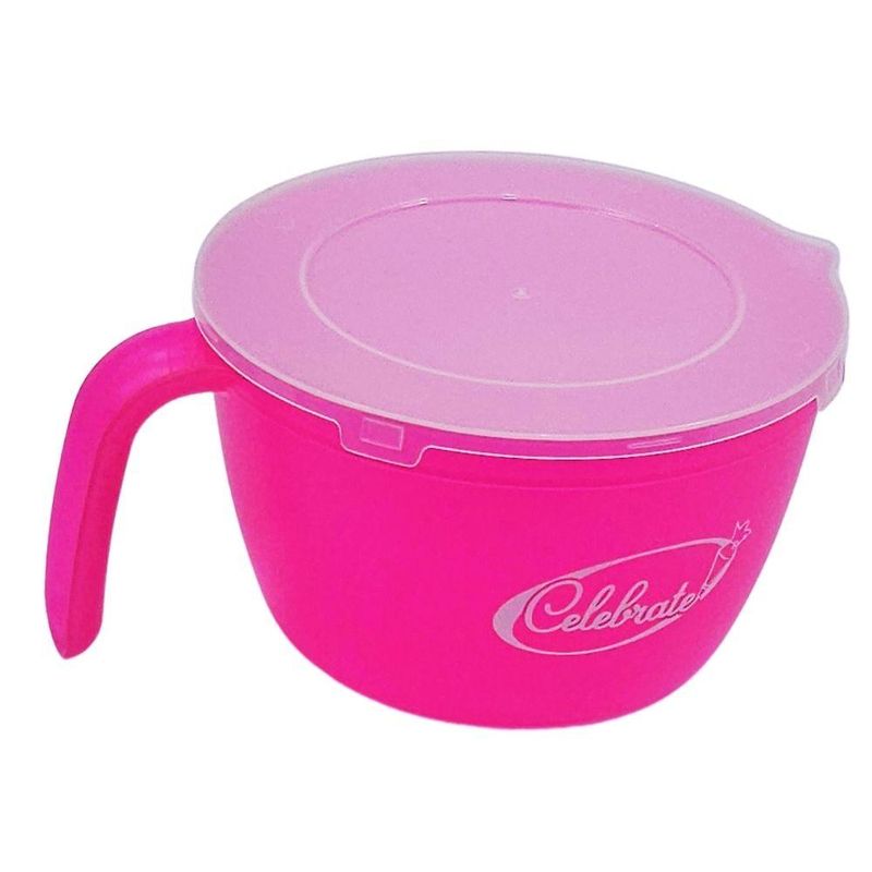 Tigela-Multiuso-de-Polipropileno-Cor-Rosa-Ref.-80-2318-Celebrate--1-unidade-