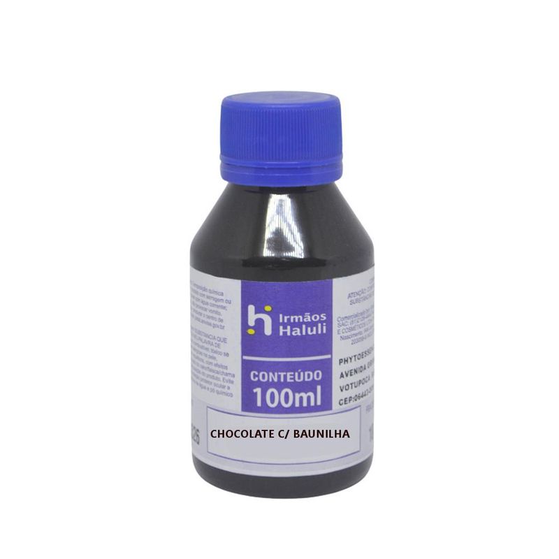 Essencia-Chocolate-C--Baunilha-para-Cosmeticos-e-Sabonetes-Linha-Azul-Irmaos-Haluli--100ml-